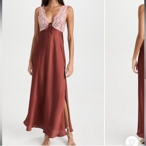 Free people country side maxi slip nwt large